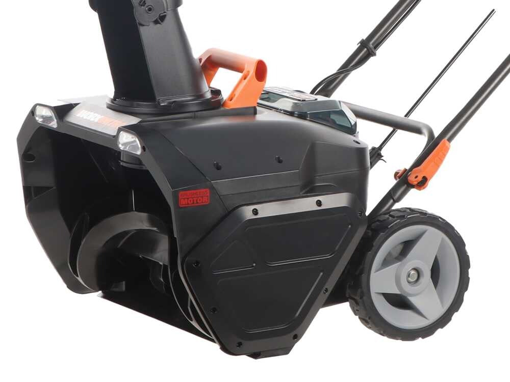 Akku-Schneefräse Worx Nitro WG471E – 40V, 51 cm, inkl. 2x 4Ah Akkus