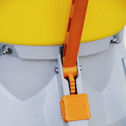 CEMO Streuwagen 20 L – Streubreite 1–4 m, kompakter Handstreuer für Salz & Sand