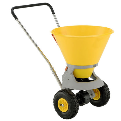 CEMO Streuwagen 35 L – Streubreite 1–4 m, für Salz, Sand & Kies