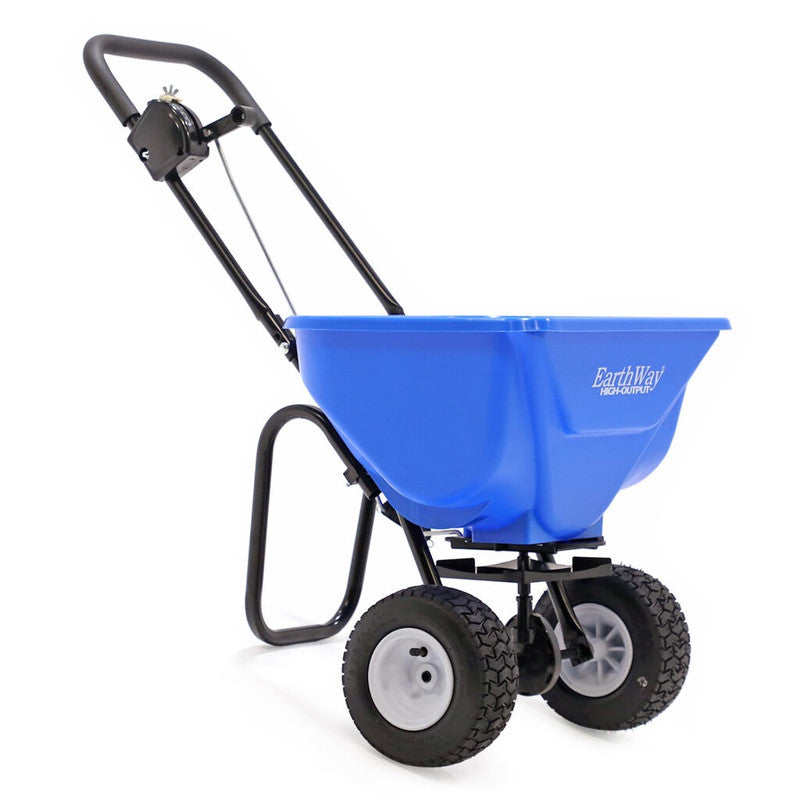 Handstreuwagen 30 L mit 2–5 m Streubreite – für Salz & Splitt, mit Luftreifen