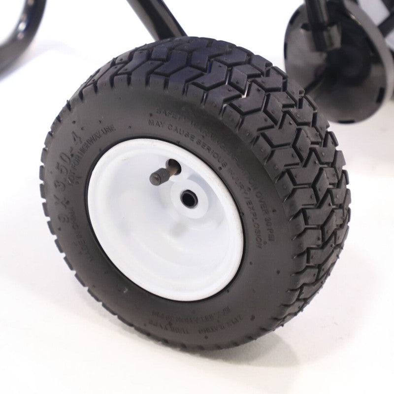 Handstreuwagen 30 L mit 2–5 m Streubreite – für Salz & Splitt, mit Luftreifen