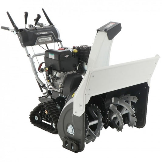 BlackStone B-ST 87 BSTE – Benzin-Schneefräse 85 cm, Briggs & Stratton 13 PS, Raupenantrieb, Elektrostart