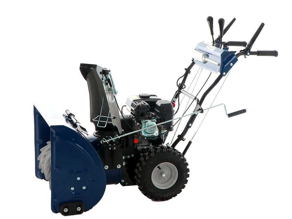 BullMach BM-61 LWE Benzin-Schneefräse – 6,5 PS Loncin-Motor, 61 cm Räumbreite, Elektrostart