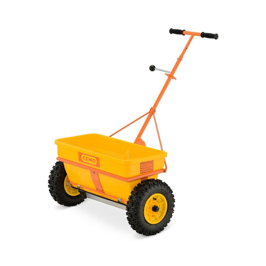 CEMO Streuwagen 35 L – Handstreuer mit 600 mm Streubreite, verstellbar