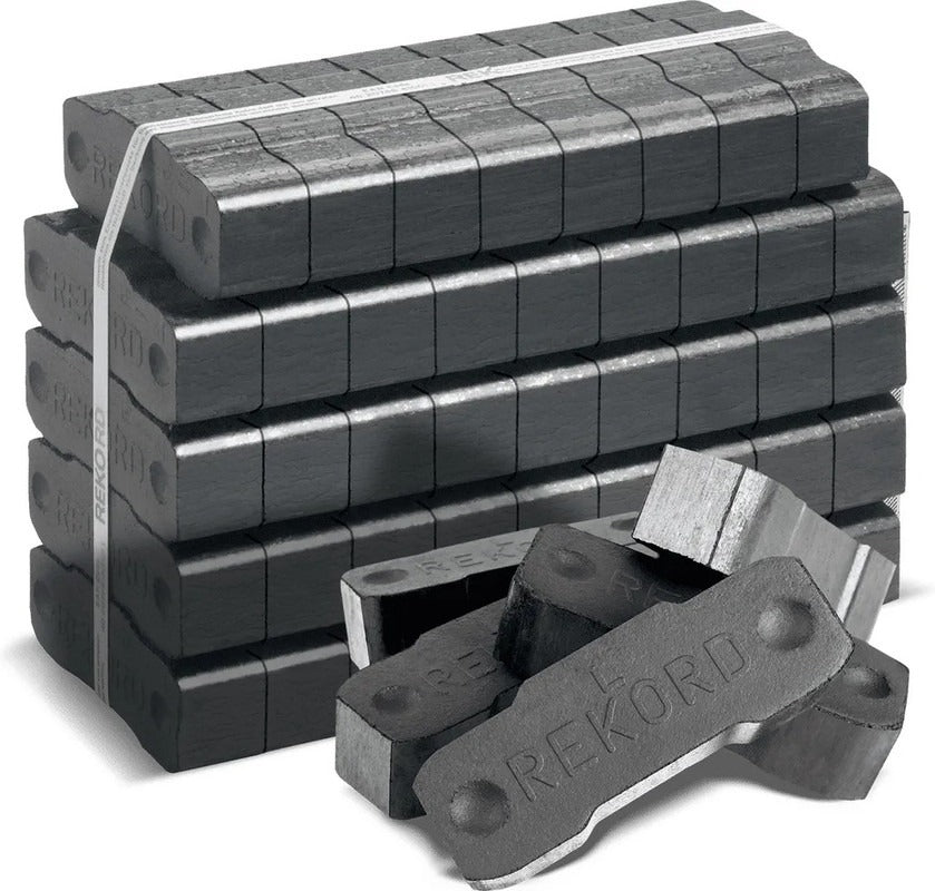 REKORD® Braunkohlebriketts – 1000 kg Palette (40 x 25 kg)