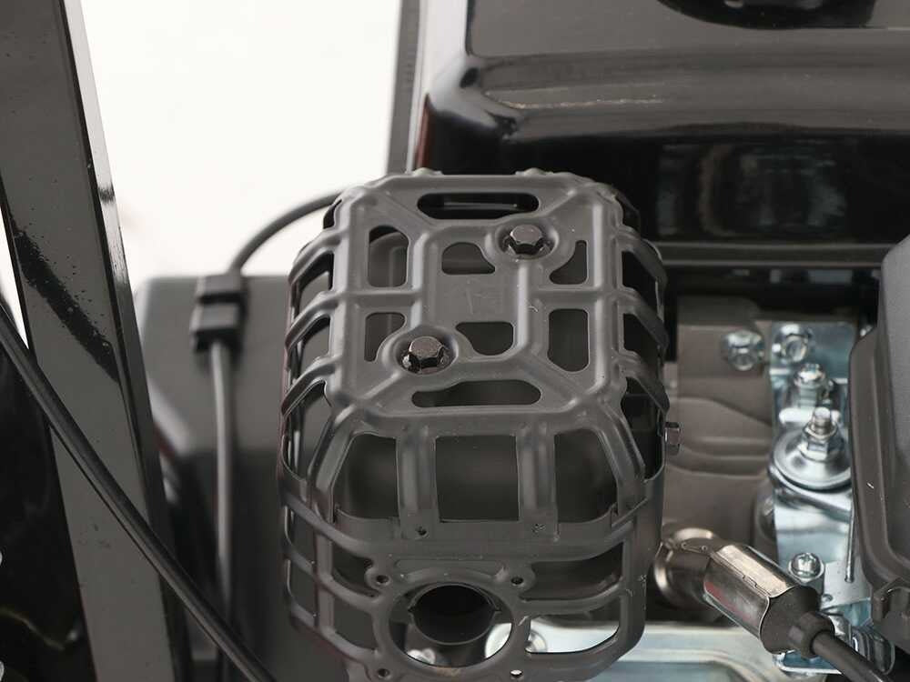 GeoTech Schneefräse 50 cm mit Kehrbürste 80 cm – 196cc – 3-in-1