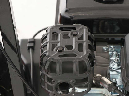 GeoTech Schneefräse 50 cm mit Kehrbürste 80 cm – 196cc – 3-in-1