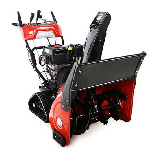 GeoTech STP1176 TEBS – Benzin-Schneefräse 76 cm, Briggs & Stratton 11 PS, Raupenantrieb, Elektrostart