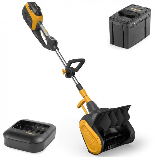 STIGA ST 300e Kit – 48V Akku-Schneefräse mit 2Ah Akku & Ladegerät, leicht & leise für frischen Schnee